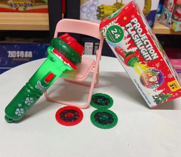 Christmas Projection Hand Plastic Toy
