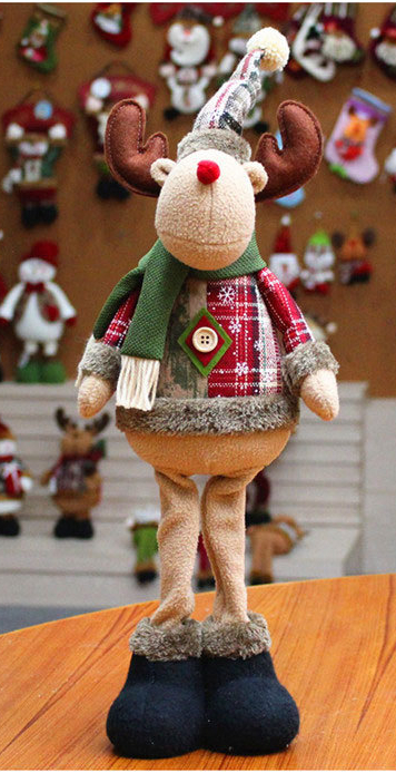 Christmas reindeer window display Christmas supplies