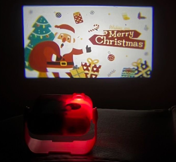 Christmas Projection Hand Plastic Toy