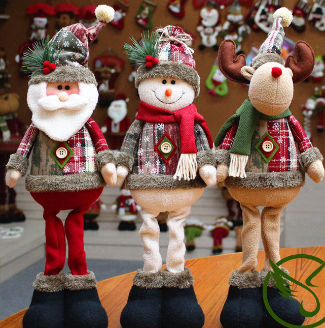 Christmas reindeer window display Christmas supplies