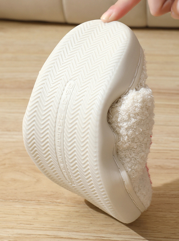 Christmas style cute cotton slippers