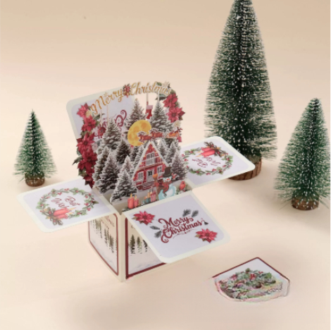 Christmas Handwritten 3D Box