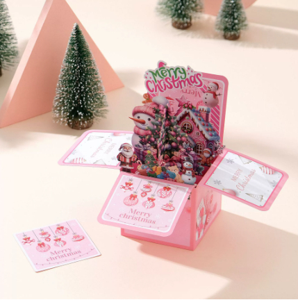 Christmas Handwritten 3D Box