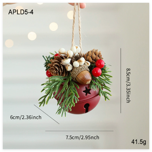 Christmas tree display window decorations and ornaments hanging on the carriages image