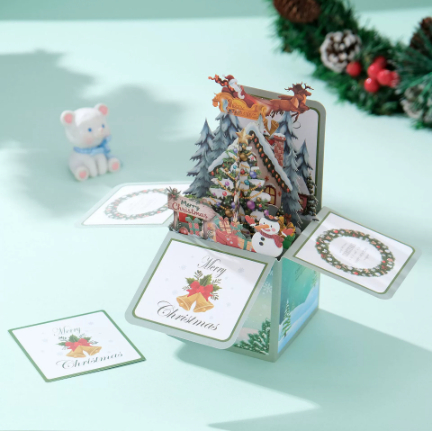 Christmas Handwritten 3D Box