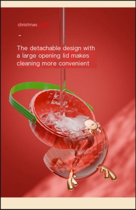 Cross border popular Christmas apple boxes, deer antlers, Christmas Eve, Christmas fruit gift boxes, Christmas gift packaging, Christmas gift boxes