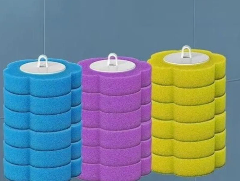 Transparent household disposable brush head image