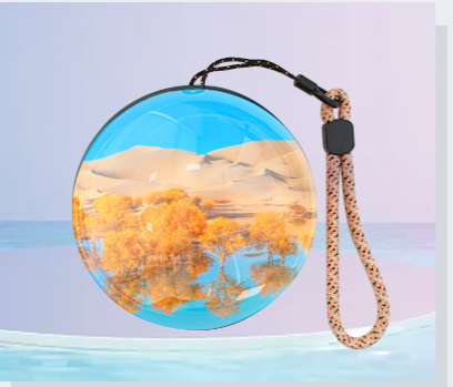 7cm 3D crystal ball DIY video playback display electronic ball, suitable for display, family and friend gifts, graduation gifts(Private Listing)