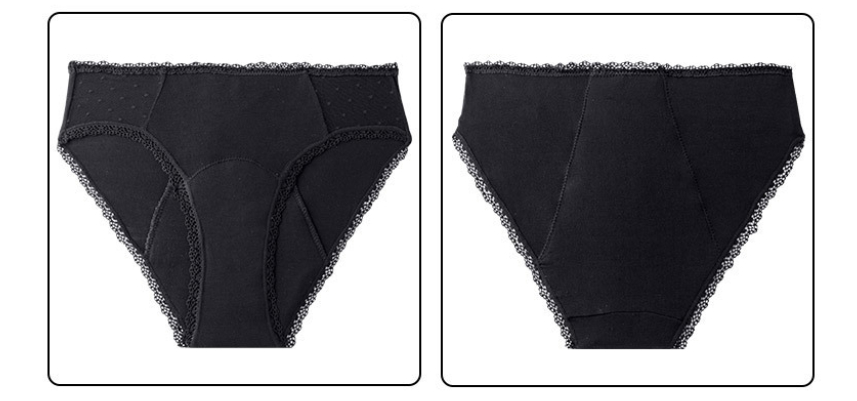 Cotton fiber women's physiological underwear