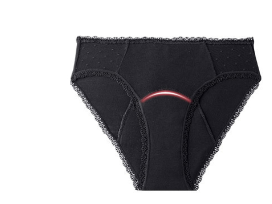 Cotton fiber women's physiological underwear