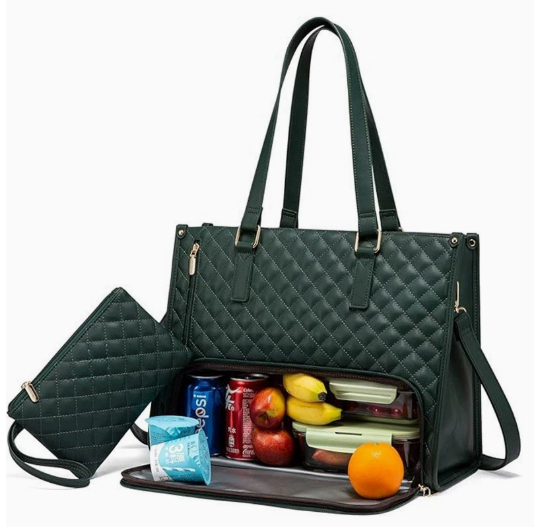 Women's Insulated Lunch & Laptop Bag