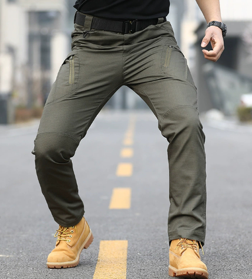 Men's multi-pocket work pants
