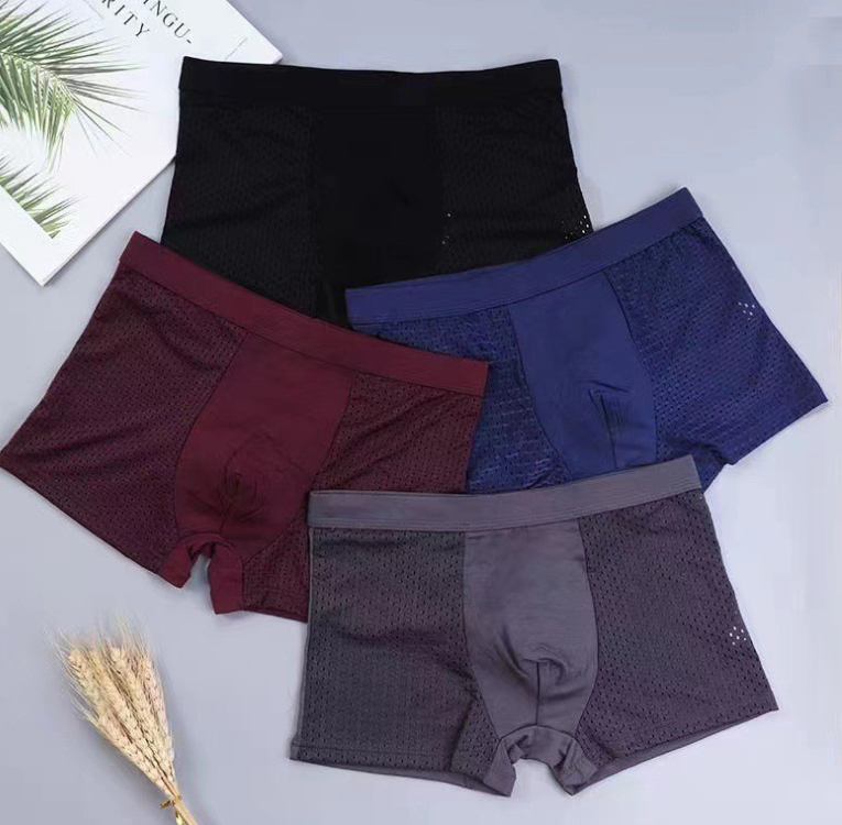 Mesh cold flat leg pants