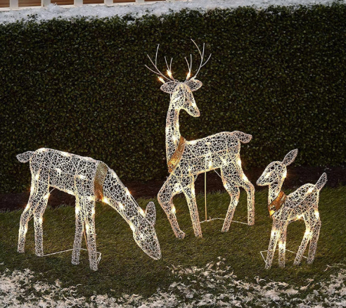 Christmas ornaments can be illuminated ornaments image