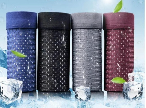 Mesh cold flat leg pants image