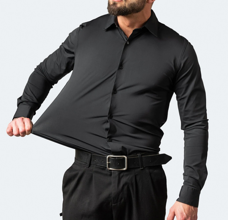 Men's Polyester Casual Shirt