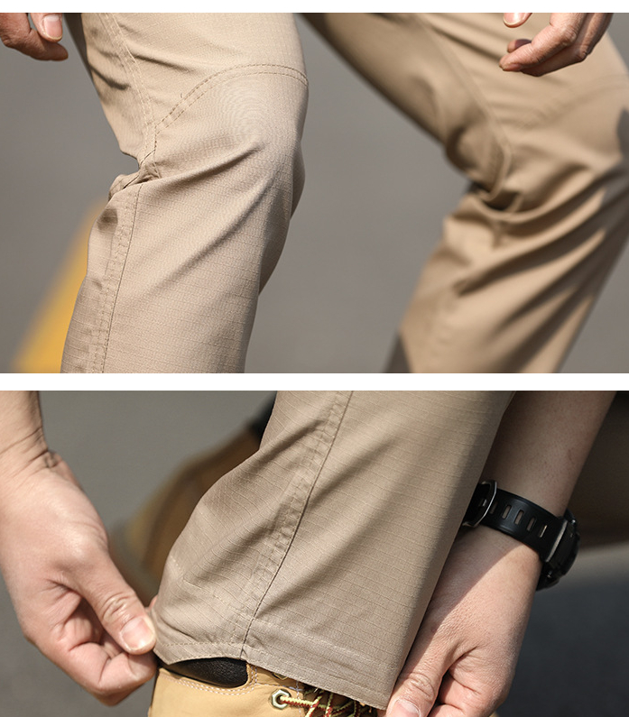 Men's multi-pocket work pants