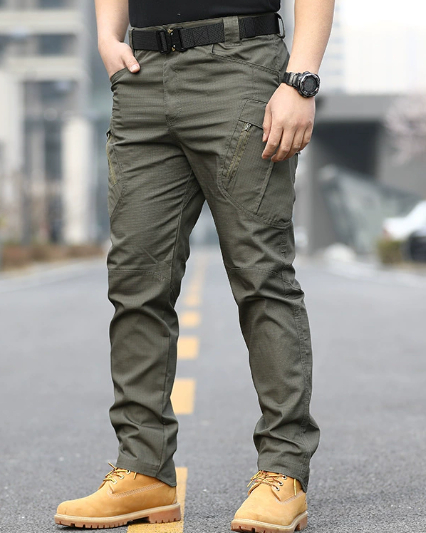 Men's multi-pocket work pants