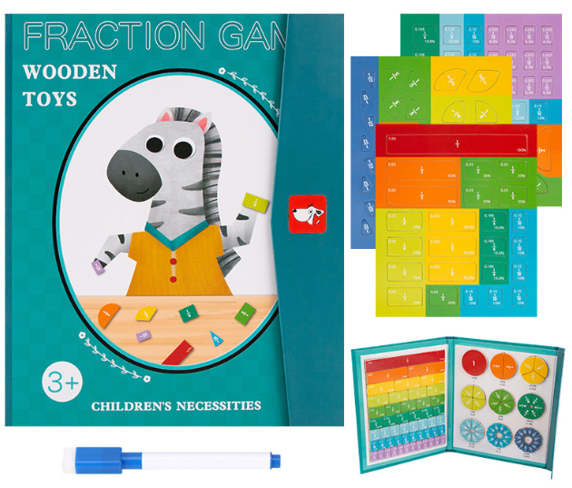 Libro Montessori de Fracciones image