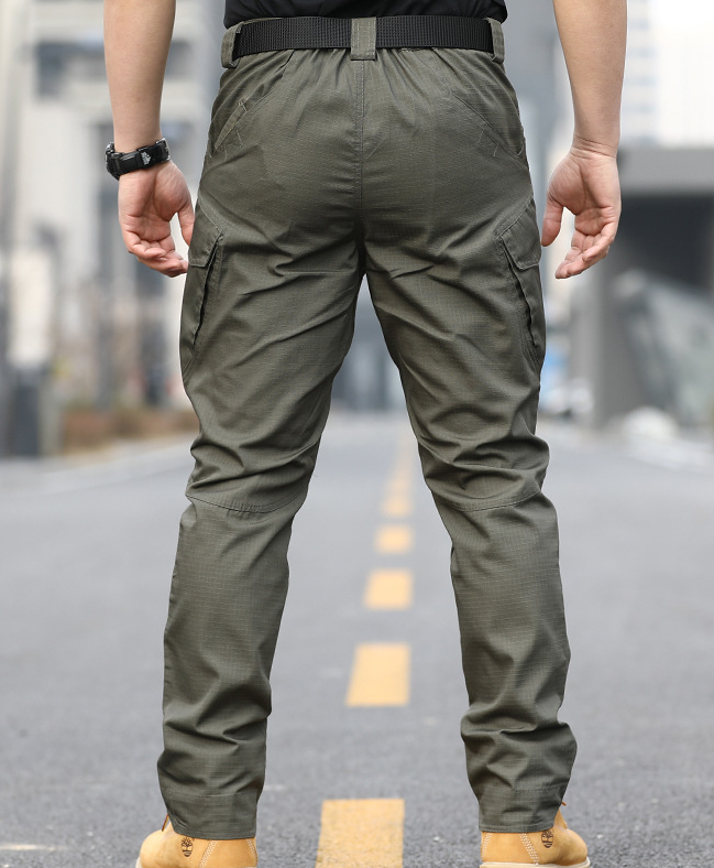 Men's multi-pocket work pants