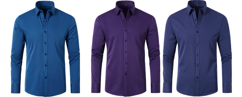 Men's Polyester Casual Shirt