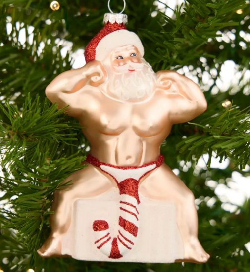 Spoof Christmas ornament acrylic