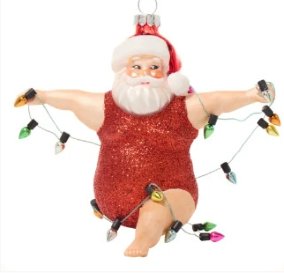 Spoof Christmas ornament acrylic