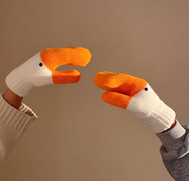 Wool gloves