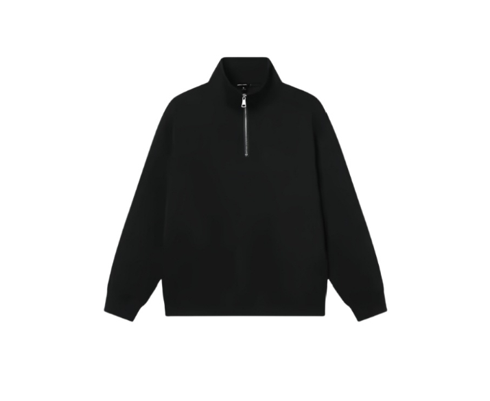 Grey sweatshirt, Cleanfit, American style, unisex