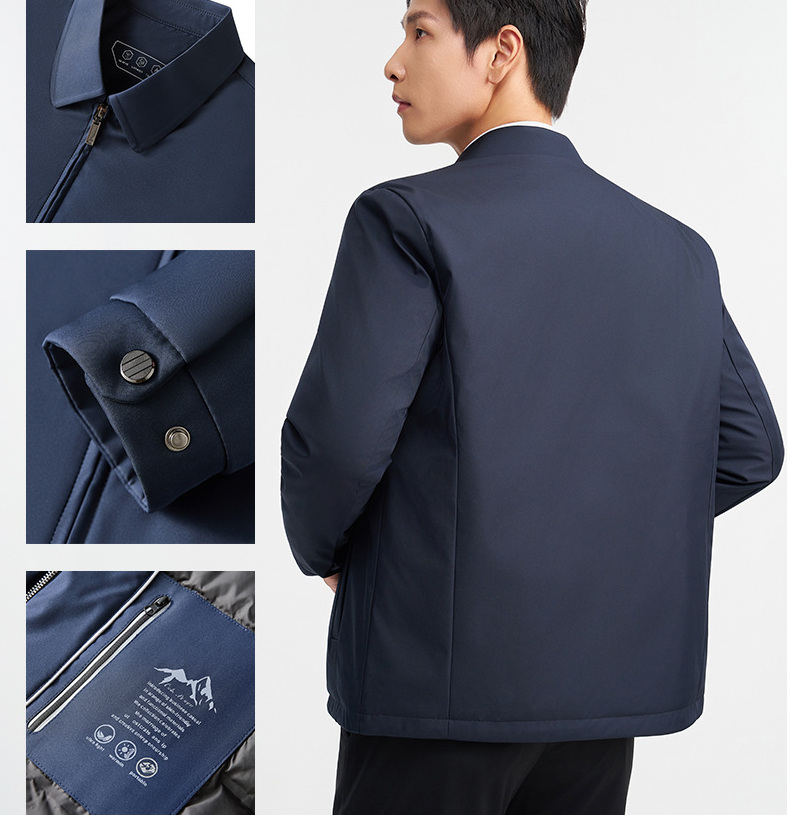 White duck down jacket/official jacket