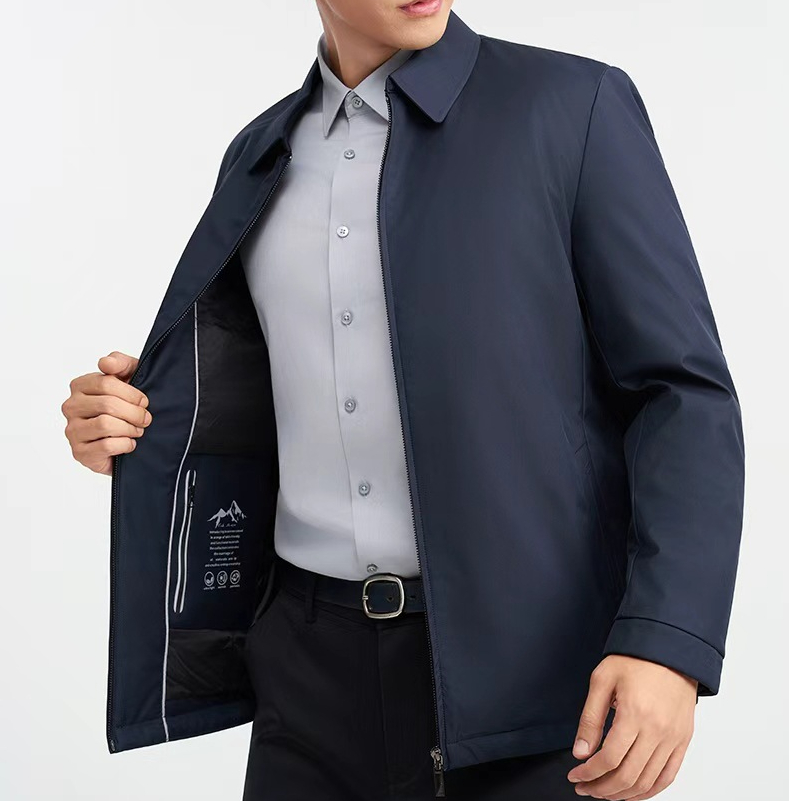 White duck down jacket/official jacket