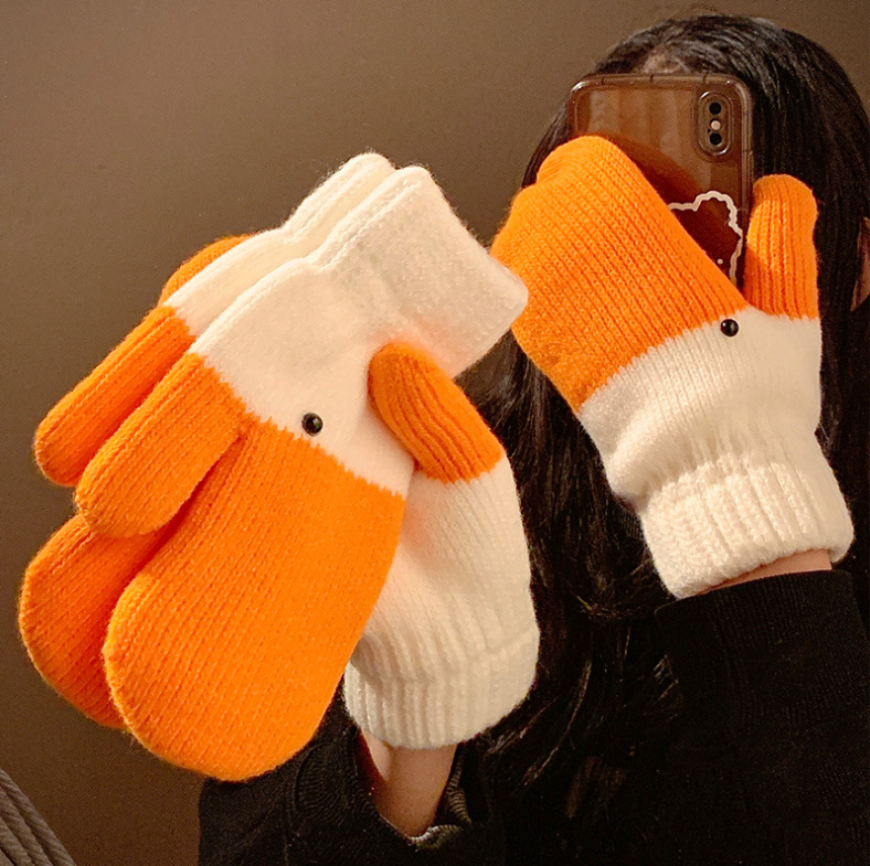 Wool gloves