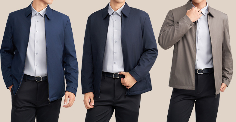 White duck down jacket/official jacket