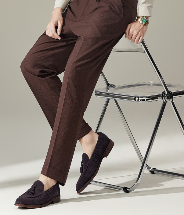 Straight loose casual trousers