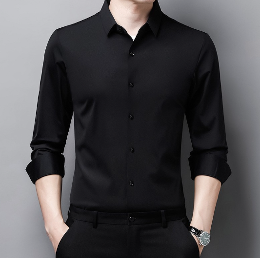 Business and leisure non ironing shirt image