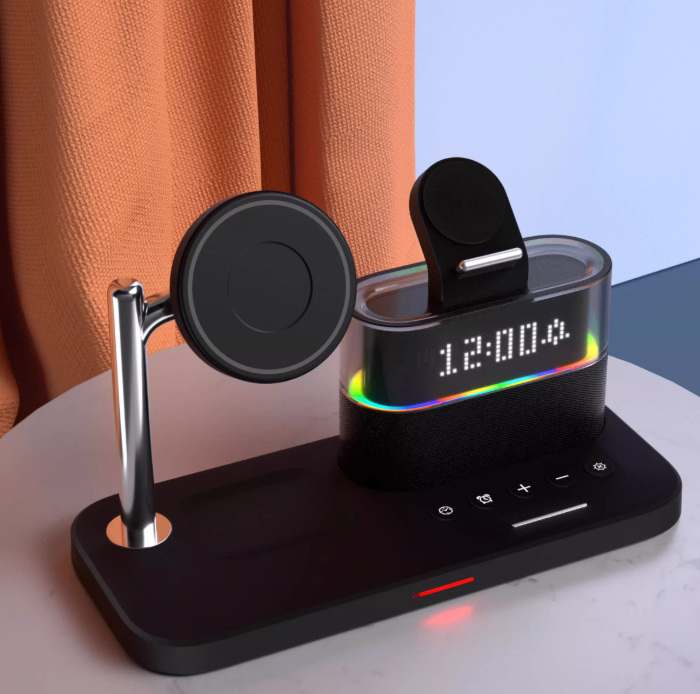 Magnetic wireless charger for night light image