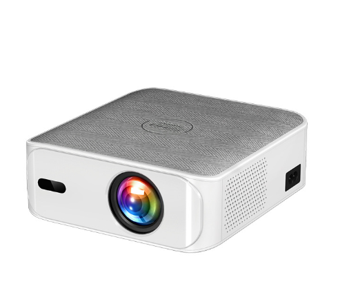 Home bedroom projector image