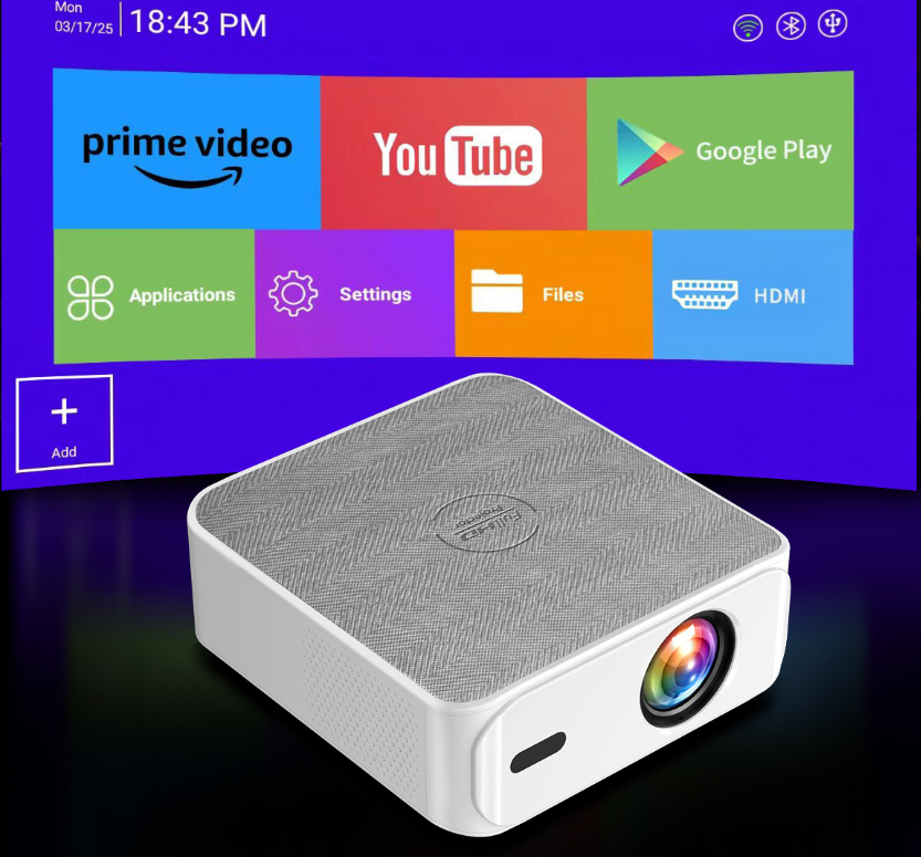 Home bedroom projector