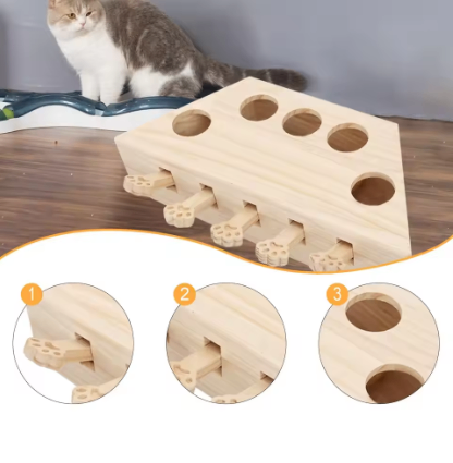 Whack-a-Mole Cat Toys, Cat Scratching Boards, Scratch Bars, and Claw Sharpening Devices image