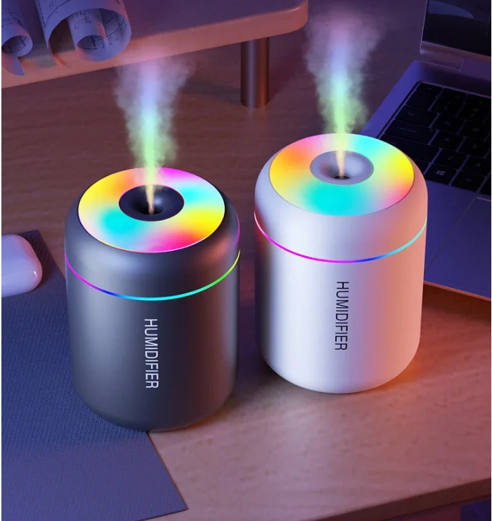 180ML Mini Air Humidifier USB Electric Aroma Diffuser Essential Oil Purifier Aromatherapy Mist Maker Lights For Car Home Bedroom