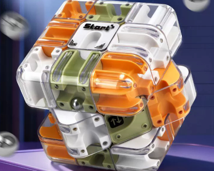 Rubik's Cube Ball Maze Puzzle Toy