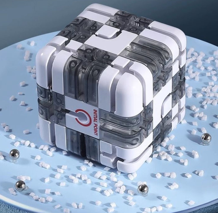 Rubik's Cube Ball Maze Puzzle Toy