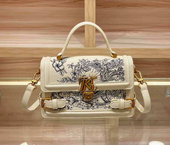 Spring/Summer Chinese Style Embroidered Handbag for Women image