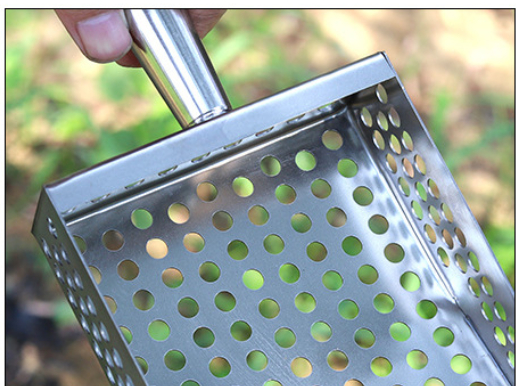 Screening shovel filter sand screen