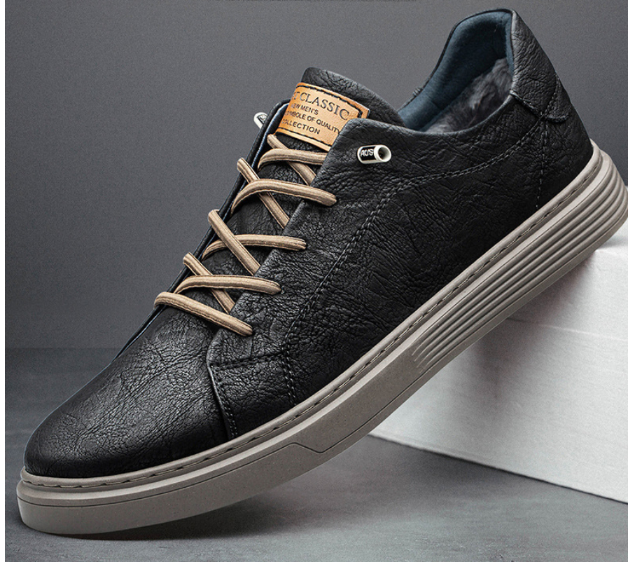 All-purpose men's soft-soled genuine leather casual shoes