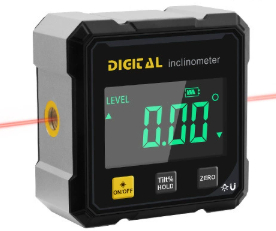 Digital inclinometer box