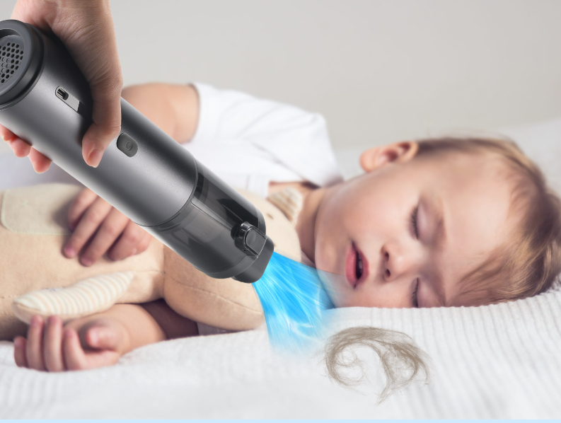 Car-mounted small high-efficiency vacuum cleaner