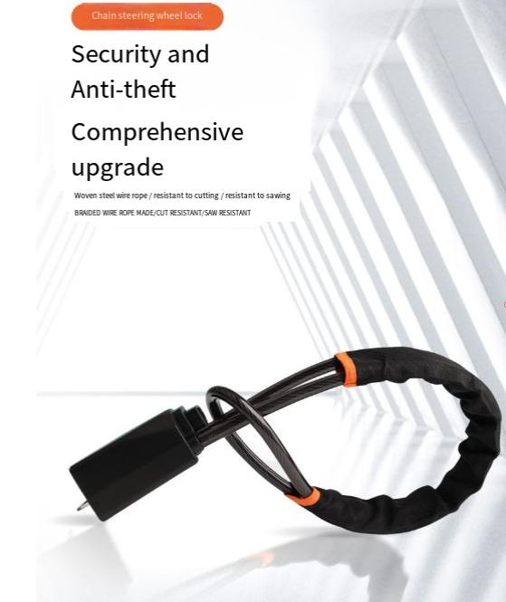 Car steering wheel lock, car safety anti-theft lock