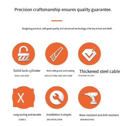 Car steering wheel lock, car safety anti-theft lock