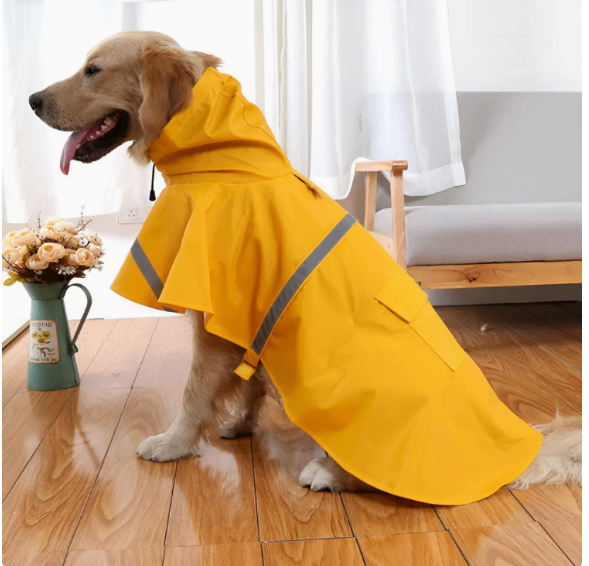 Dog raincoat image